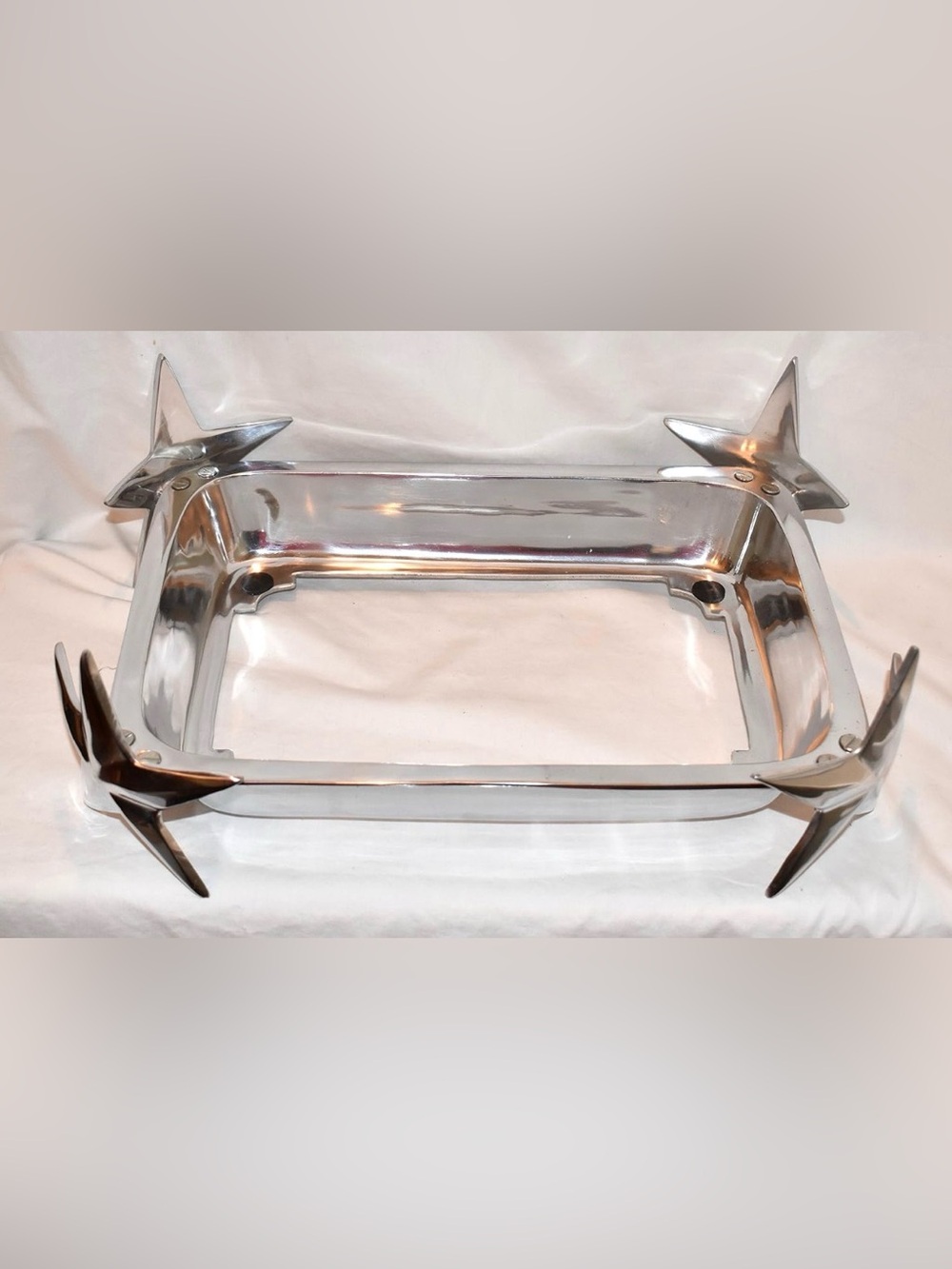 Stainless Steel Kitchen Star Decorative Casserole Dish Holder Vintage Atomic MCM